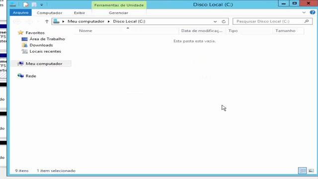 Gerenciamento de Discos e Volumes no Windows Server 2012 R2 1ª parte смотреть онлайн