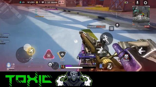 Apex Legends Mobile | Gameplay 60 FPS | EMP TOXIC смотреть онлайн