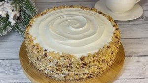 Торт СМЕТАННИК  “ Мишка на севере “