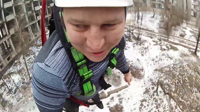 8 ПОВЕРХ   Прыжки с веревкой в Макеевке 15 февраля 2014 2 MP4