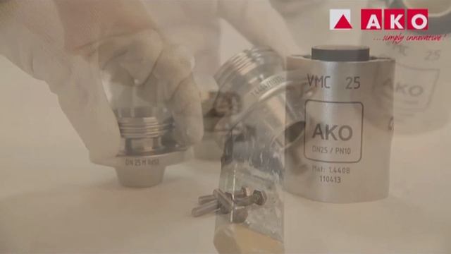 Pinç vanası manşet değişimi, VMC serisi, M tipi, DN10, DN15, DN20, DN25