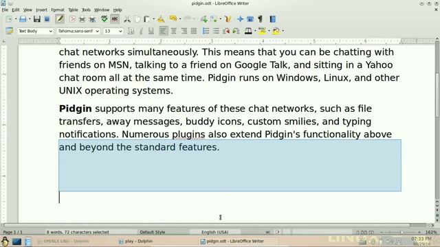 Getting Started With Pidgin in OpenLx Linux смотреть онлайн
