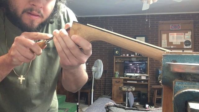 Vega Tubaphone Tenor Conversion Part 7 - Fitting The Neck To The Rim