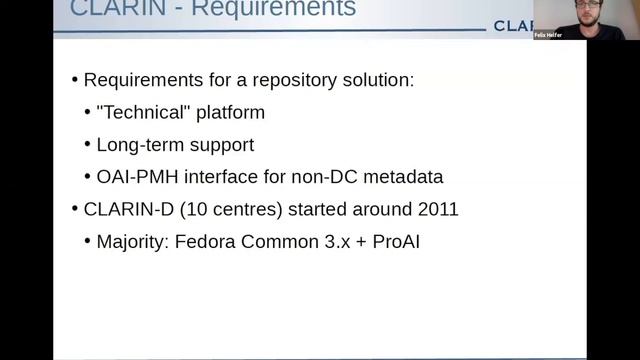 Fedora Users Group Meeting: Fedora Commons in the CLARIN-D Infrastructure смотреть онлайн