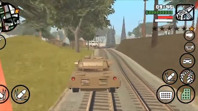 Танк vs поезд ...... Кто победит в gta san andreas смотреть онлайн