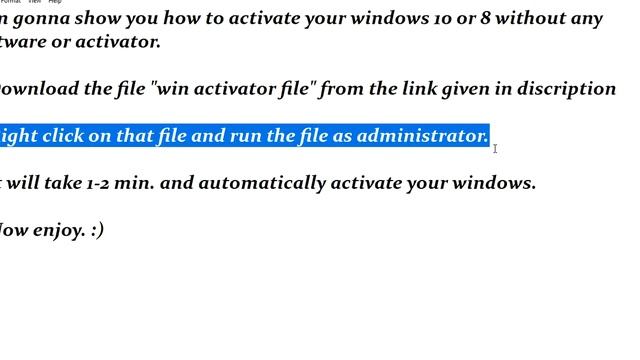 HOW TO ACTIVATE WINDOWS 10 OR 8 WITHOUT ANY SOFTWARE OR ACTIVATOR 100% WORKING/ 2018 LATEST смотреть онлайн