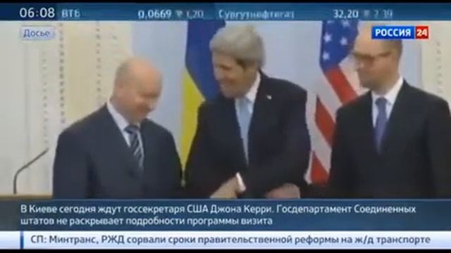 В Киеве ждут Джона Керри Большие надежды. Not Fresh News смотреть онлайн