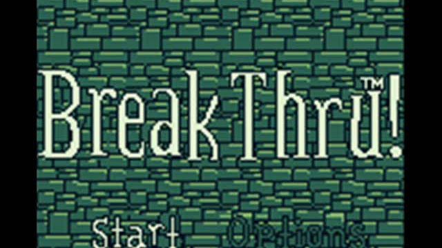 Break Thru Game Boy Title Music смотреть онлайн