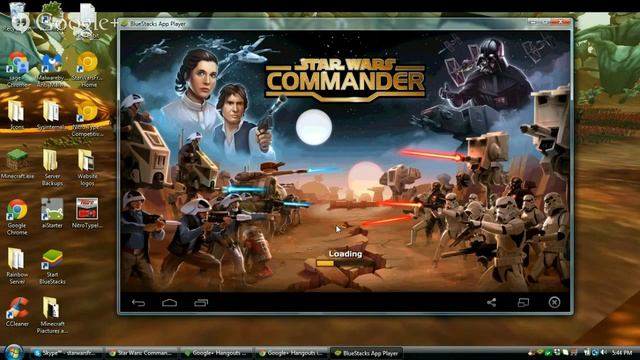 Star Wars: Commander, first video(computer Windows Vista verson) смотреть онлайн
