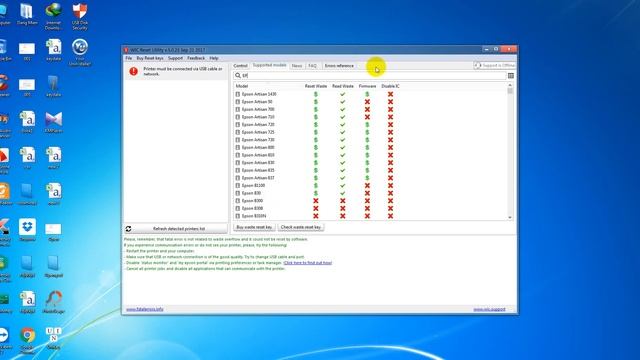 How to check printer model supported by WIC reset смотреть онлайн