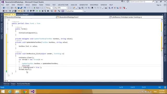 C# Application - How to Receive SMS from WhatsApp | FoxLearn смотреть онлайн