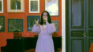 Романс "Метель" Г. Свиридова.  Исполняет В. Митрофанова