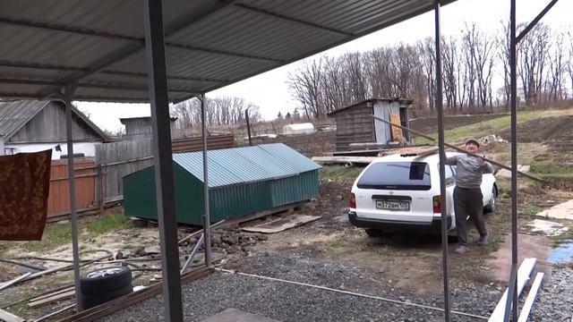 Влог 11.11.21/ Покупка металла для усиления навеса/Экспресс уборка/Подготовка к новому году🎄 смотреть онлайн