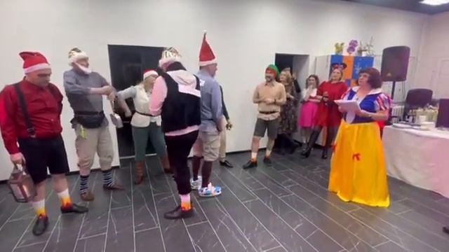 Новый год, корпоратив офис Павелецкий. АН Простор. Декабрь 2023 смотреть онлайн