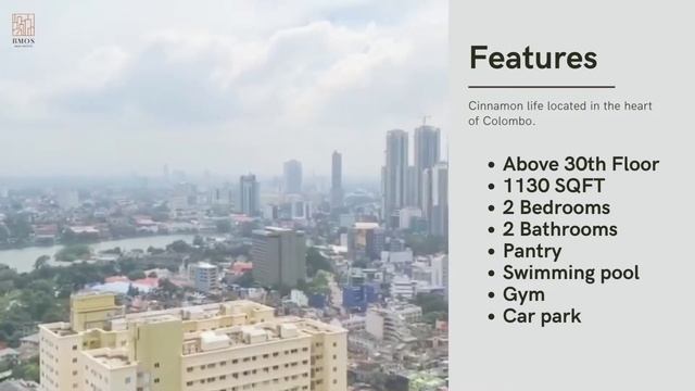 BRAND NEW APARTMENT FOR SALE - CINNAMON LIFE, COLOMBO 2 смотреть онлайн