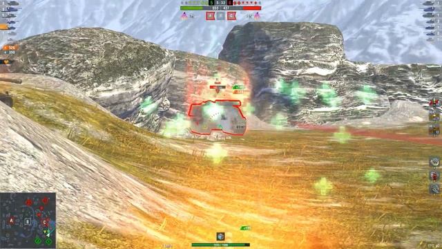 WOT Blitz SU-122-54 10 000 HP Healed // Burning Games смотреть онлайн