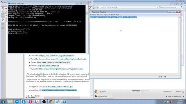 Installatie CentOS 6.5 via Vagrant in VirtualBox (Dutch) смотреть онлайн