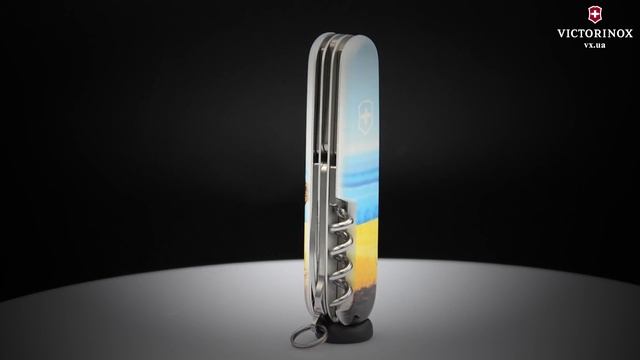 Складаний ніж Victorinox CLIMBER UKRAINE Марка русскій воєнний корабль.. 1.3703.3.T3120h смотреть онлайн