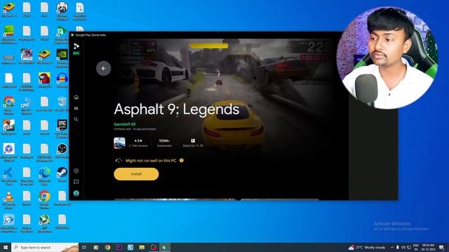 Finally Asphalt 9 Legends PC Version Aa Gya 😍 | Install Asphalt 9 Game On PC Using Google Play Game смотреть онлайн