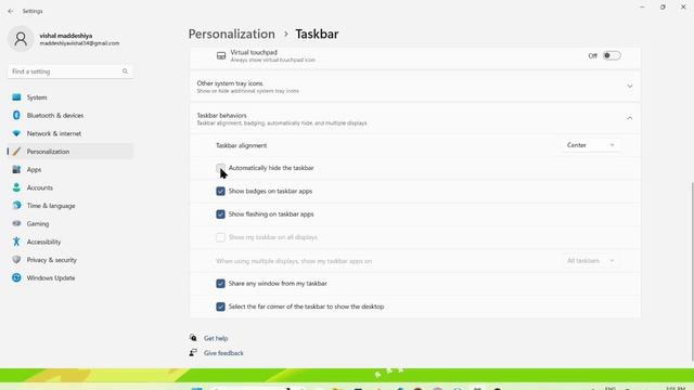 How To Hide Task Bar Automatically #windows11 #windows #taskbar смотреть онлайн