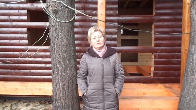 Сруб бани 6х7.5 индивидуальный проект в Ропше смотреть онлайн