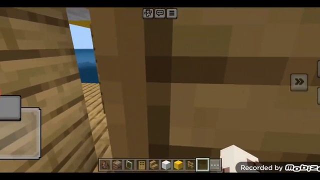 Построил рабочий дом жителям в Minecraft