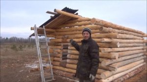5 Строительство из цельного бревна Финишные работы