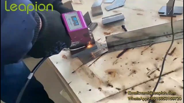 Leapion fiber welder with wire feeder system for carbon steel смотреть онлайн