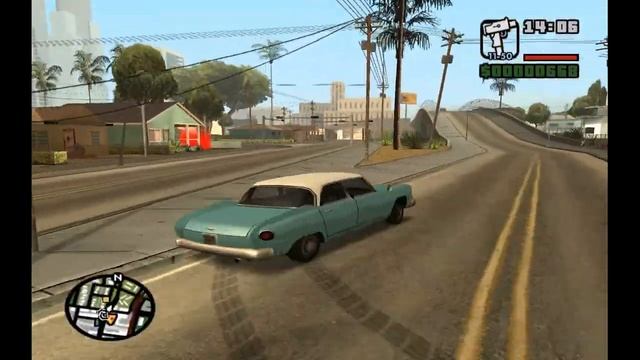 Прохождение игры Grand Theft Auto - San Andreas#6 Шмотки и автоматы калашникова смотреть онлайн