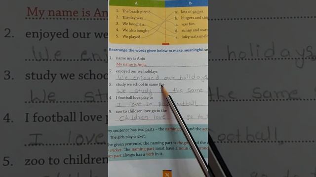 Class 2 Grammar Sentences смотреть онлайн