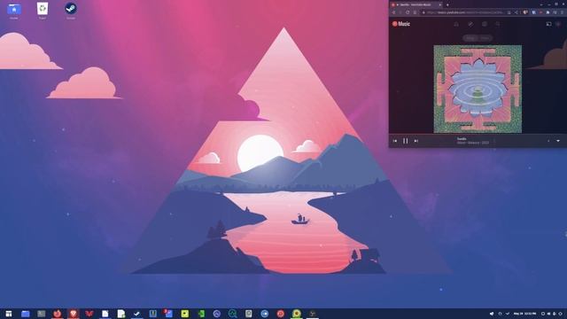 Attom - Swells - PoP OS 22.04 LTS - Linux Desktop + Live Wallpaper + Music смотреть онлайн