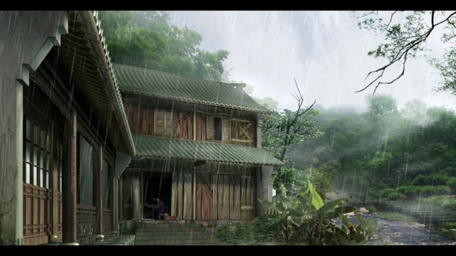 ASMR. High-quality Sound Of Rain. Sounds Of A Downpour. Sounds For Relaxation And Sleep