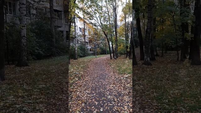 Октябрь в Петербурге.