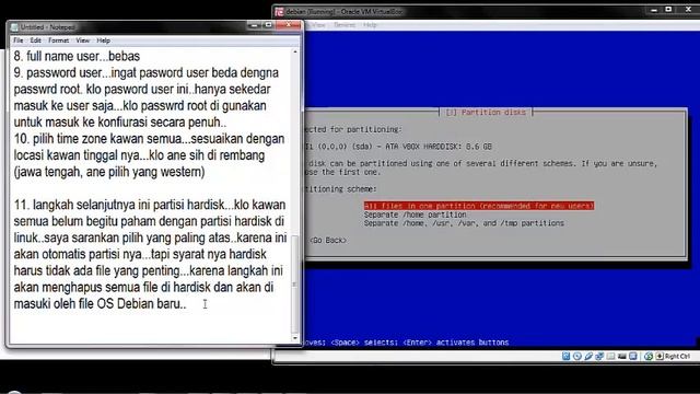 Instalasi Debian dengan CLI смотреть онлайн