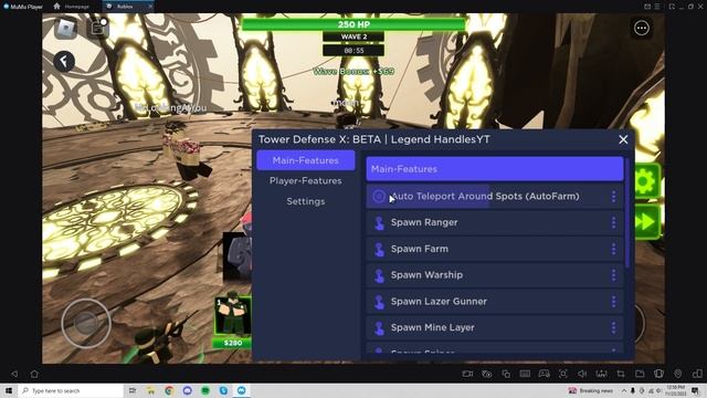 Tower Defense X: BETA Script GUI / Hack (AUTOFARM, INF CASH, AND MORE) *PASTEBIN* смотреть онлайн