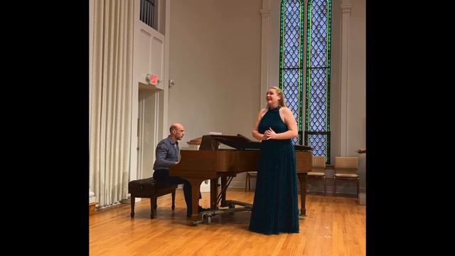 Stridono Lassù- Pagliacci By Ruggero Leoncavallo- Jessica Crowell, Soprano