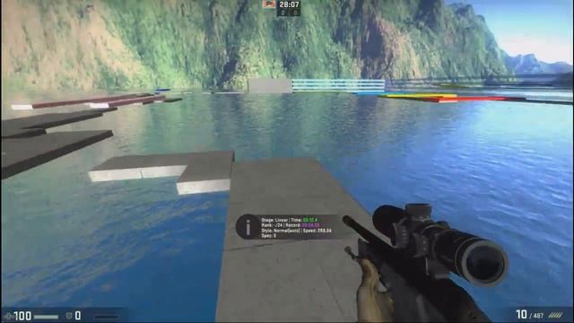 Как я прохожу баннихоп в CS:GO! смотреть онлайн