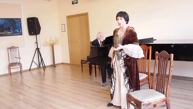 Handel. Xerxes' aria from the opera "Xerxes". Evgenia Maleeva, Alexey Sinelobov. смотреть онлайн