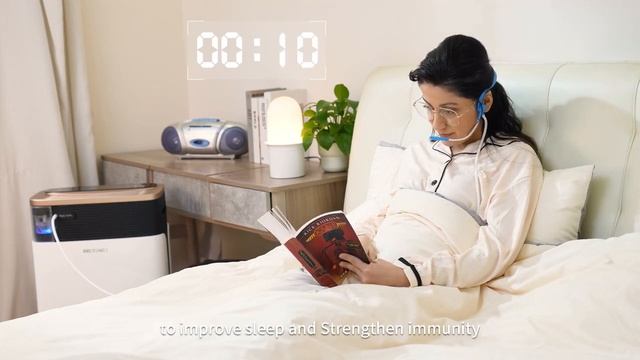 BRUYOMEI 3 In 1 Oxygen Generator & Sleep Wave & Air Purifier смотреть онлайн
