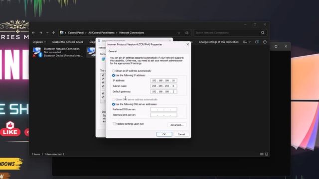 How to Assign IP address DNS Server and Default Gateway in Windows 11 | Ethica Cyber смотреть онлайн