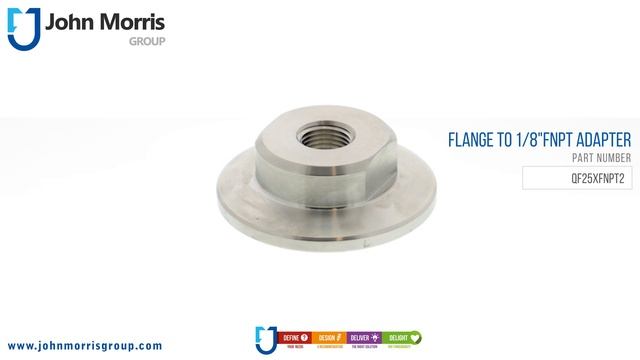 FLANGE TO 1/8"FNPT ADAPTER | John Morris Group смотреть онлайн