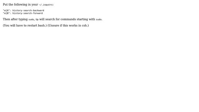 What is the fastest way to reload history commands begin with certain characters in linux? смотреть онлайн