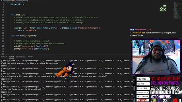 Operation: Make it Rain with the Twitch Bot? Also Can We FIX TWITCHS BS API!!!| Coding With Strange смотреть онлайн
