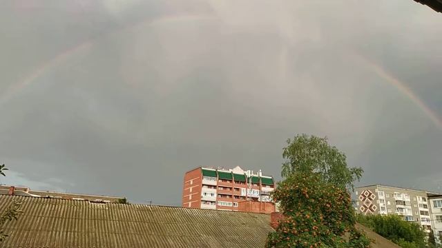 радуга 🌈 в г.Сарапул#удмуртия#03.08.2021