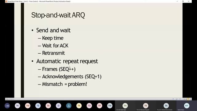 CNS Unit II DLL Flow Control Protocols: Unrestricted Simplex, Stop and Wait, Sliding Window Protoco смотреть онлайн