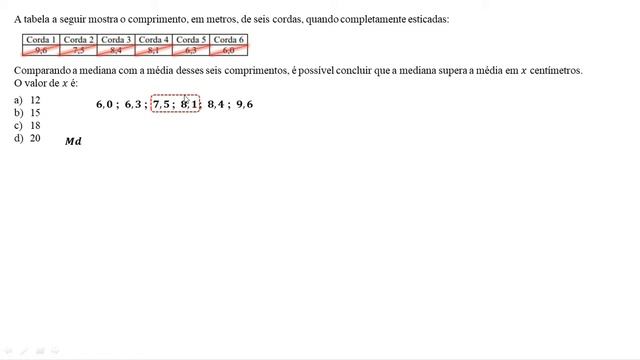 CONCURSO POLÍCIA PENAL MG 2022 - MÉDIA, MEDIANA e CONVERSÃO DE UNIDADES смотреть онлайн