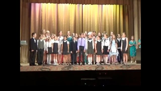 "Любимая школа" автор Ермолов, исполняет хор ДШИ села Верхняя Хава, преподаватель Канаева Ю.Б. смотреть онлайн