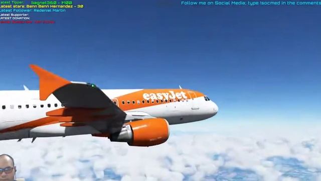 *Fenix A320* EGCC to EHAM! (Facebook Reupload) смотреть онлайн