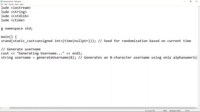 How to make username and password generator in 3 different languages || c , cpp and python смотреть онлайн