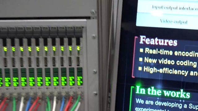 NAB SHOW 2014 NEWS - NHK 8K HEVC h.265 Real-time Encoder смотреть онлайн